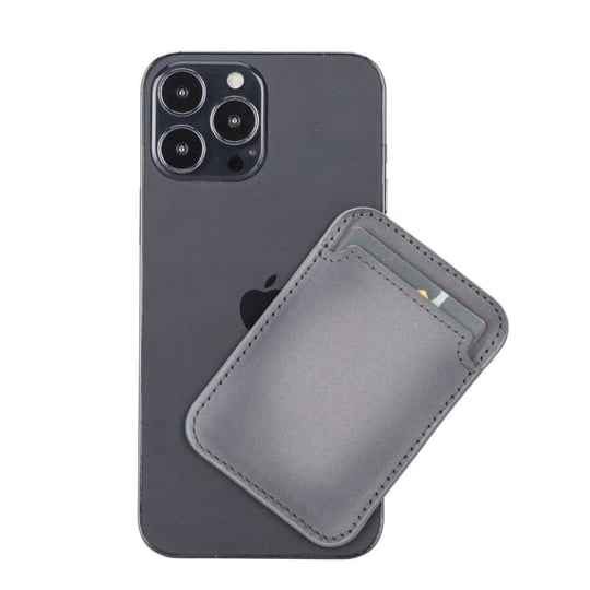 Bloominbag Snapé Stone Gray Mıknatıslı Deri Telefon Kartlık