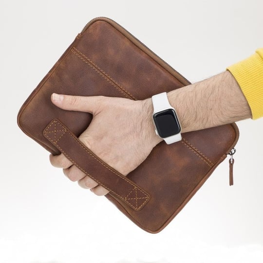 Bloominbag Torino Saddle Brown Super Slim 16inç Laptop / Macbook Kılıf