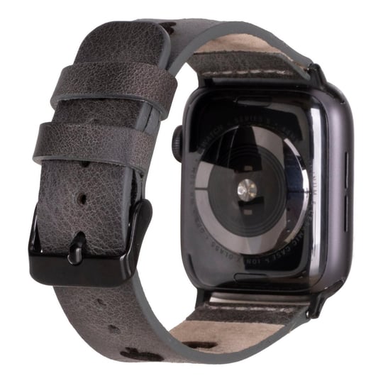 Bloominbag Valais Stone Ash Leather Apple Watch Kordon-44/45/46/49mm