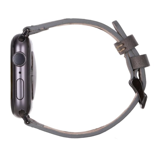 Bloominbag Valais Stone Ash Leather Apple Watch Kordon-44/45/46/49mm