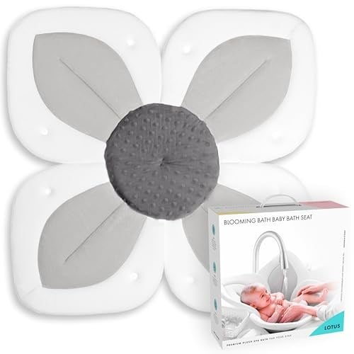 Blooming Bath Lotus – bebek banyo (Gri/Koyu Gri)