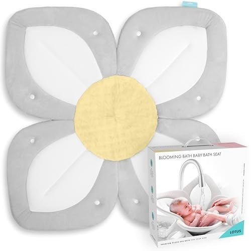 Blooming Bath Lotus - Bebek Banyosu (Gri/Açık Sarı)