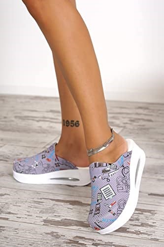 BLUE ORTHOPEDİC SABO TERLİK-Gri İlkyardım Temalı Airmax Ortopedik Sabo Terlik
