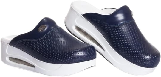 BLUE ORTHOPEDİC SABO TERLİK-Lacivert Renk Airmax Sabo Terlik Doktor Hemşire Sağlık Personeli Terliği