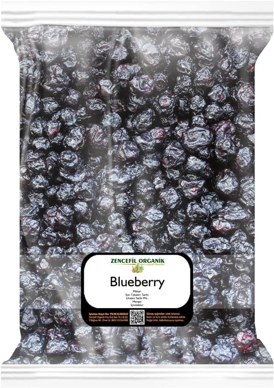 Blueberry 100 Gr. İthal Yaban Mersini Blue Berry Blubery Orijinal Yaban Mersini