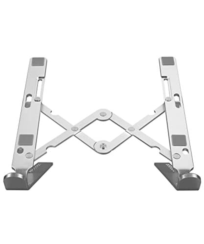 Blueforce AS-70 7 Kademeli Alüminyum Taşınabilir Laptop Notebook Tablet Standı Katlanabilir Portatif Macbook Metal Stant 10 inç-16 inç uyumlu