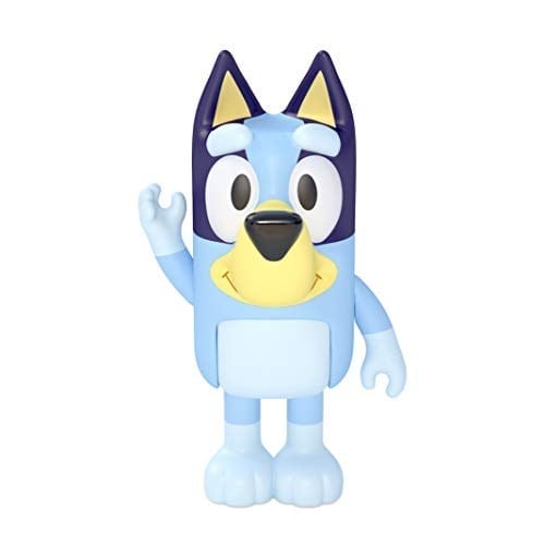 Bluey and Family: Bingo, Bandit and Chilli 4 Figure pack Articulated Character Action Figures 2.5 inches Official Collectable Toy