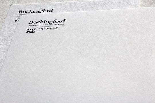 Bockingford St Cuthberts Mill H.P. Pads White Sulu Boya Kağıdı, 300Gr, 297X210Mm, 12 Sayfa