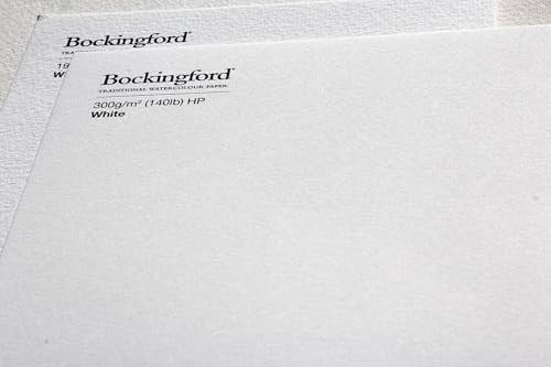 Bockingford St Cuthberts Mill H.P. Pads White Sulu Boya Kağıdı, 300Gr, 297X210Mm, 12 Sayfa