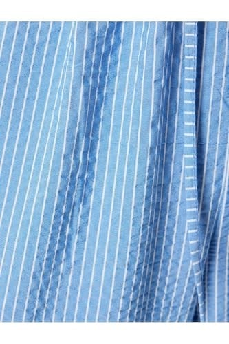 Bol Paça Pantolon Beli Bağcıklı Cepli Şerit Detaylı