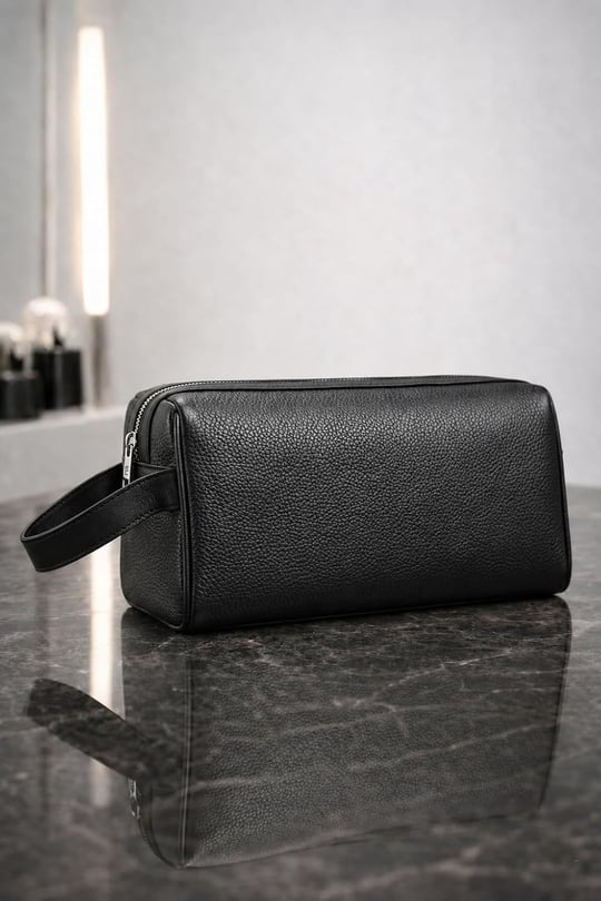 Boldy Erkek Kozmetik Çantası-Tıraş Çantası-Seyahat Çantası-Makyaj Çantası-Traş-El Çantası-Handbag