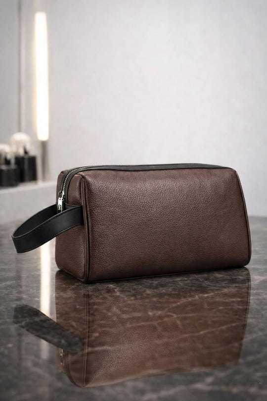 Boldy Erkek Kozmetik Çantası-Tıraş Çantası-Seyahat Çantası-Makyaj Çantası-Traş-El Çantası-Handbag