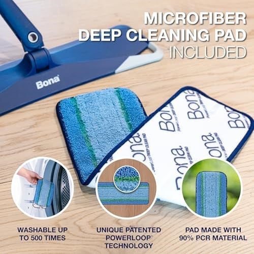 Bona® Çok Yüzeyli Zeminler için Pet Sistemi Premium Pet Mikrofiber Paspas