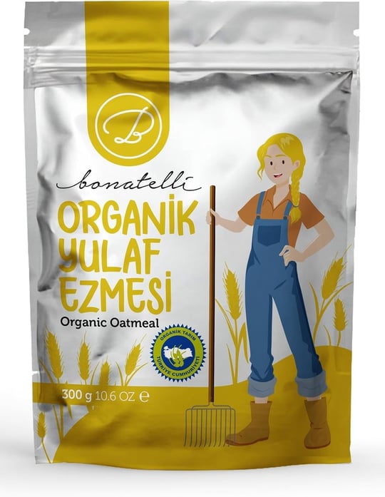 Bonatelli Organik Yulaf Ezmesi