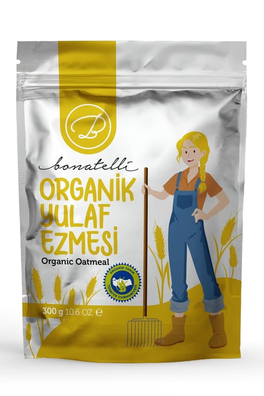 Bonatelli Organik Yulaf Ezmesi