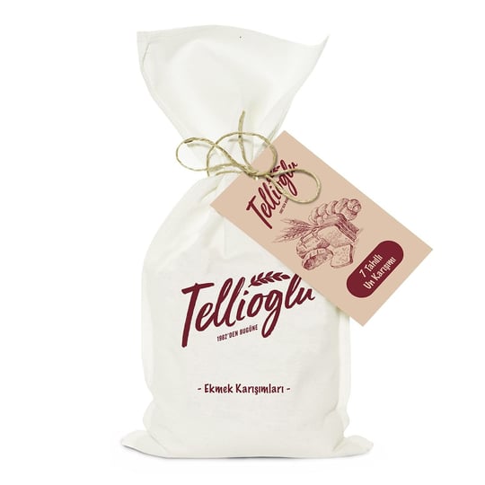 Bonatelli Tellioğlu 7 Tahıllı Ekmek Mixi (500Gr)