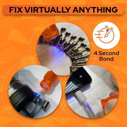 Bondic Reparatursystem, hızlı ve güçlü her yapıştırıcı, yapıştırıcı veya epoksi. Starter-Kit