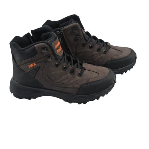 BOOTS BAĞÇIKLI NUBUK DERİ ORTAPEDİK & ANATOMİK SAĞLAM KAYMAZ TABANLI UZUN KONÇLU İÇİ KÜRKLÜ NEFES ALAN ÇOCUK BOT