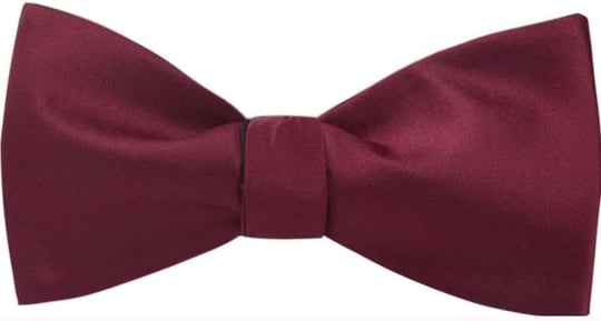 Bordo Açık Papyon Tek Ebat gutieroNM-19