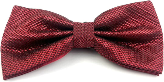 Bordo Kareli Erkek SATEN KUMAŞ PETEK DOKULU Papyon Bordo Tek Ebat Bordo Tek Ebat ars-473