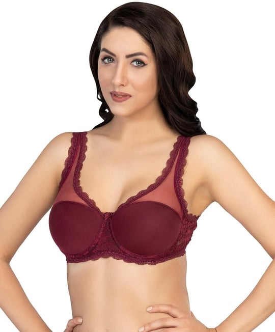 BORDO MI Emay 172 D PEDLİ DANTELLİ BALENLİ MİNİMAZER