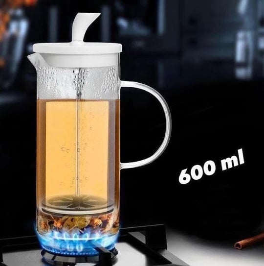 BOROSİLİKAT 600 ML FRENCH PRESS