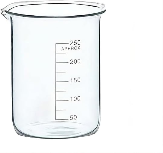 Borosilikat Cam Laboratuvar Beheri – Isıya Dayanıklı Ölçü Kabı, Dereceli Beher, Kimya ve Laboratuvar Kullanımı (10, Mililitre) - Seçenekler: 10 milliliters, 25 Millilitre, 250 Millilitre...