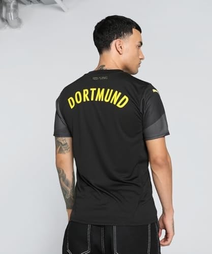 Borussia Dortmund Away Erkek Siyah Futbol Forma 77495602