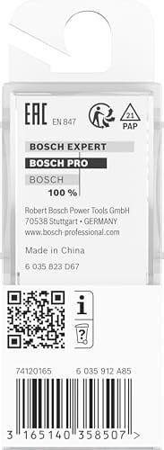 Bosch 2 608 628 aksesuarı 389 kesici 8 mm, D1 18 mm, L 25 mm, G 56 mm - Seçenekler: Ø 5 mm, Ø 14 mm, Ø 16 mm, Ø 18 mm, Ø 20 mm, Ø 22 mm, L 19...