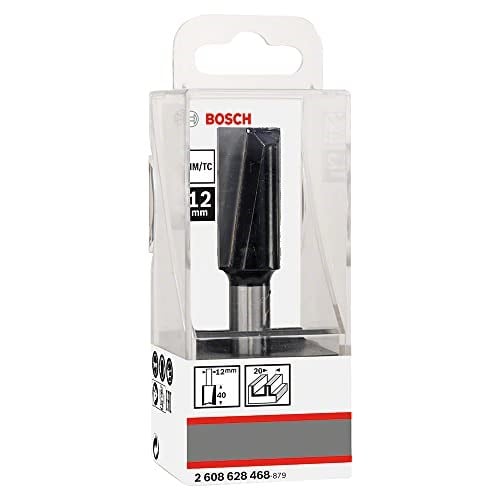 Bosch 2608628468 aksesuarı oyuk frezesi 12 mm, D1 20 mm, U 40 mm, G 81 mm - Seçenekler: D1 4 mm, L 8 mm, G 51 mm, D1 12 mm, L 32 mm, G 62 mm...