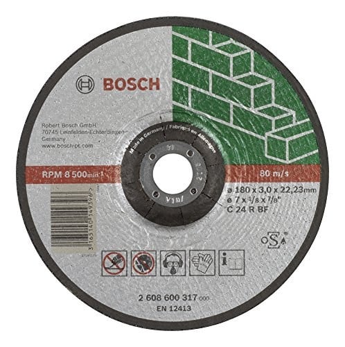 BOSCH Bosch Kesme Diskleri - Taş Expert For Stone 180-3,0 mm Bombeli