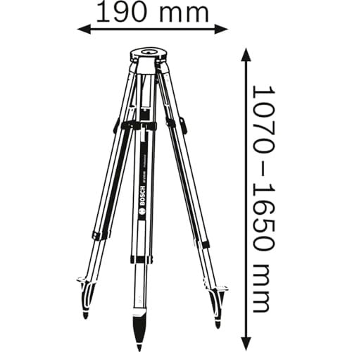 Bosch Bt 170 Hd Tripod - Bedenler: 170 cm, 250 cm