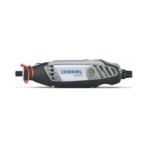 Bosch, Dremel 3000 Çok Amaçlı El Motoru, 130 W, F0133000JW, 5 Aksesuarlı, Siyah-Gri
