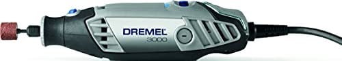 Bosch, Dremel 3000 Çok Amaçlı El Motoru, 130 W, F0133000JW, 5 Aksesuarlı, Siyah-Gri