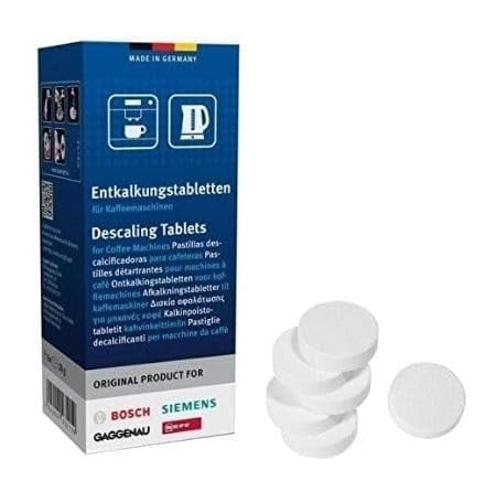 Bosch Entkalkungs tabletler için kahve makinesi ve elektrikli su kaynatıcı