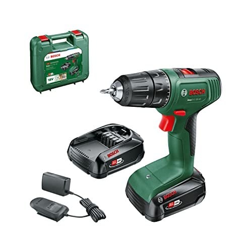 Bosch Home and Garden 06039D8005 EasyDrill 18V-40 akülü tornavida (2 akü 2,0 Ah, 18 Volt sistem, çantada)