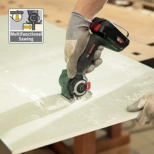 Bosch Home and Garden AdvancedCut 18 Akülü Panter Testere, Yeşil, 18 V, 1 Akü, 0.7 KG, 65 MM Ahşap Kesme Derinliği