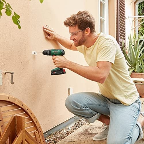 Bosch Home and Garden Easyimpact 18V-40 Akülü Darbeli Matkap (2 2.0 Ah Pil, 18 Volt Sistem, Kasa içinde)