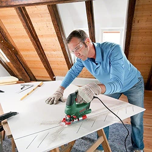 Bosch Home And Garden Elektrikli Dekupaj Testeresi Pst 800 Pel (530 Watt,1 Adet Dekupaj Testere ve Cut Control Talas Koruması Dahildir, Taşıma Çantasında)