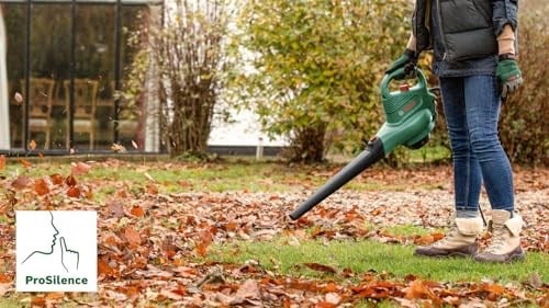 Bosch Home and Garden Elektrikli Yaprak Üfleme ve Toplama Makinesi Universalgardentidy 3000 (3000 W, 50 L Toplama Torbası, Değişken Hız, Yaprakları Üfleme, Toplama ve Öğütme içindir)