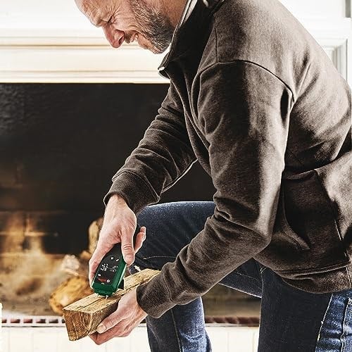 Bosch Home & Garden UniversalHumid Ahşap Nem Ölçer (Tüm Ahşap Grupları için Geniş Ölçüm Aralığı, Ahşap Tipi Ön Seçimi, Geri Dönüştürülmüş Karton Kutu)