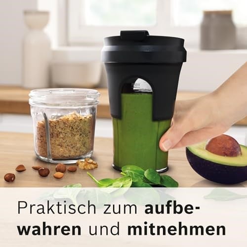 Bosch Muz45Xtm1 Tastymoments 5’İ 1 Arada Çoklu Parçalayıcı Seti (Karıştırma Yapma, Öğütme, Saklama, Togo Çözümü) Mumx, Mum5, Mum4 Mutfak Makineleri İçin