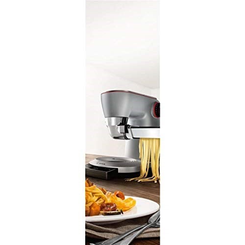 Bosch MUZ9PP1 makarna rulosu, kendi yaptığınız lazanya, makarna plakaları ve tagliatelle için, adaptörlü, 8 serisi mutfak robotu için uygun