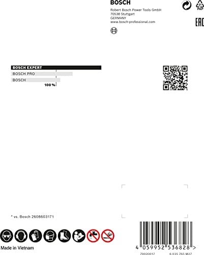 Bosch Professional 1x EXPERT Diamond Metal Wheel X-LOCK Kesme Diski 125 mm (Dökme demir, Paslanmaz çelik, Çelik, Demir içermeyen metalle, Ø 125 mm, Aksesuar Küçük Avuç Taşlama - Bedenler: 115mm, 180mm