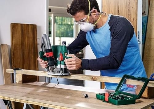 Bosch Professional Accessories 15 parça Freze Seti (Ahşap, frezeler için 8 mm şaftlı aksesuar)