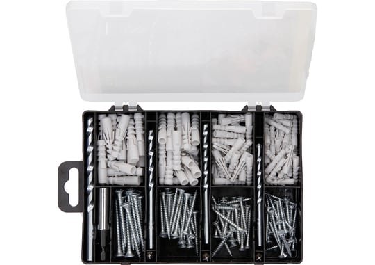 Bosch Professional Accessories Bosch Diy 173 Parça Aksesuar & Sabitleme Seti, Matkap ucu, Vidalama ucu, Vida, Dübel, Üniversal Tutucu, Yeşil