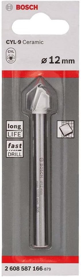 Bosch Professional Accessories Bosch Professional Cyl-9 Serisi Seramik Matkap Ucu 5*70 mm, Gri - Seçenekler: 1/4_inç, 3 mm, Durchmesser-4 mm/Gesamtlänge-70 mm, Ø 5 mm...