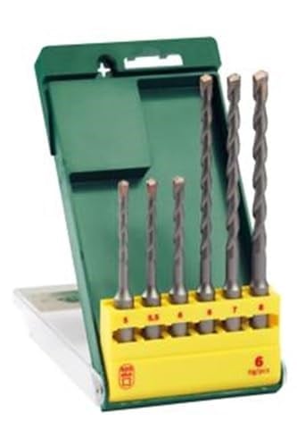Bosch Professional Accessories Bsh019448 2607019448 Sds Plus Bohraufsatz-Seti, 6-Parçalı