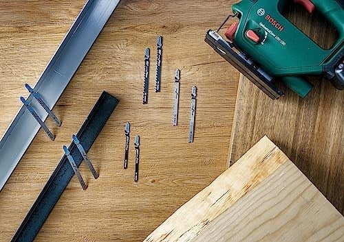 Bosch Professional Accessories Dekupaj Testere Seti, Yeşil, 10 Adet