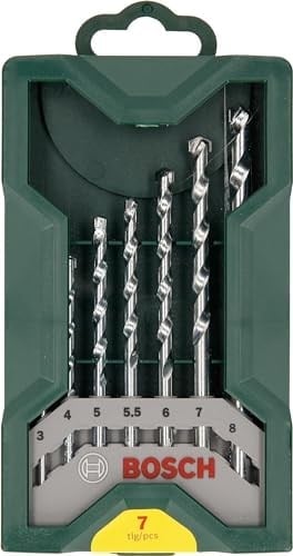 Bosch Professional Accessories Dıy 7 Parça. Mini-x-Line Taş Matkap-Seti